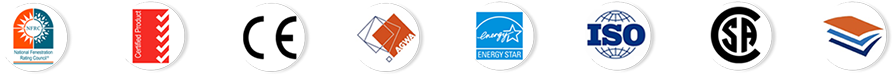 Certification and testing partner logos