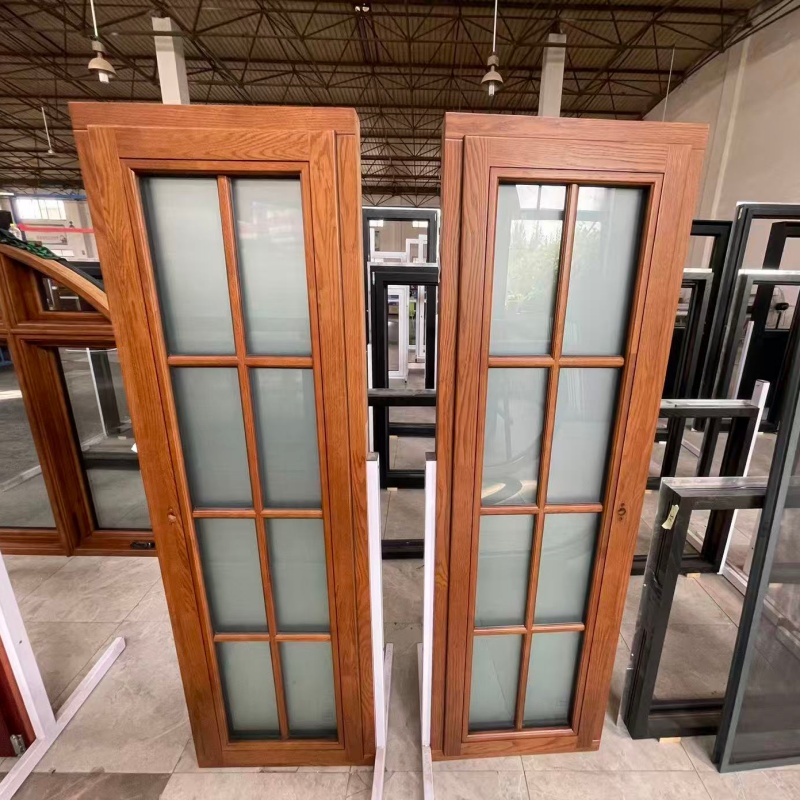 Modern Design Premium Exterior Aluminum &amp; Interior Wood Window Aluminum windows In China