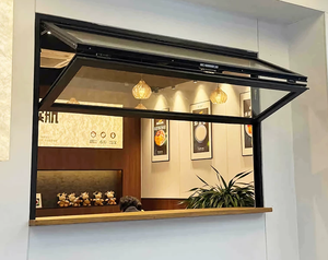 Aluminum Bifold Balcony Windows with Soundproof Glass