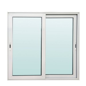 Modern Colonial Black Double Glazed Aluminum Sliding Windows Stainless Steel Screen