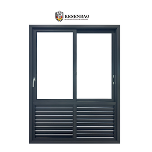 Hurricane Impact Low-E Glass Aluminium Sliding Windows