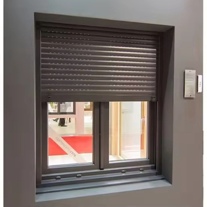 Automatic security hurricane storm aluminum roller shutter