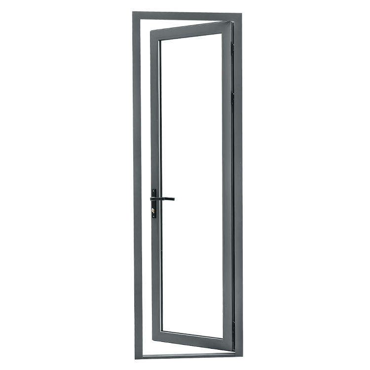 RG50 New Modern Casement Door High Quality Aluminium Doors Heat Proof Sound Insulation Double Tempered Glass Fiberglass Doors
