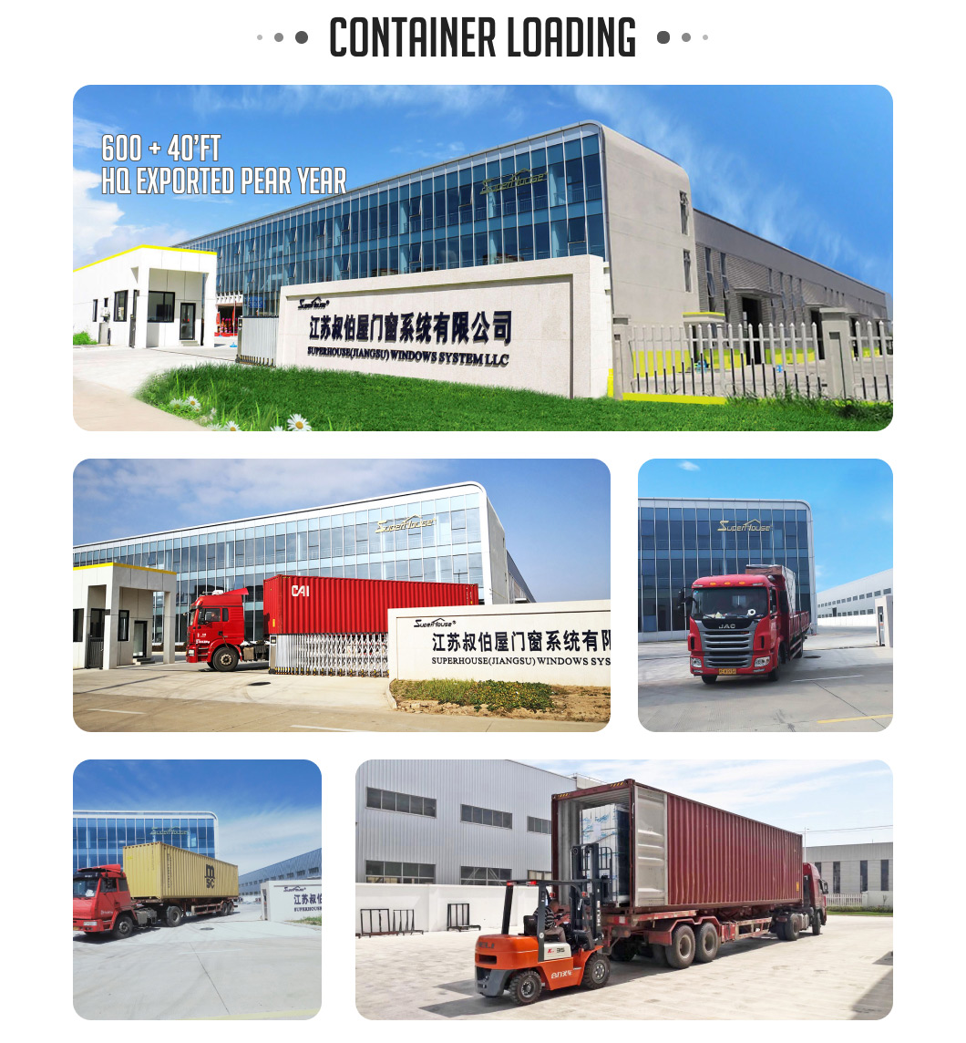 Hurricane Proof NFRC NOA AS2047 Standard Powder Coating Thermal Break Aluminium Sliding Door