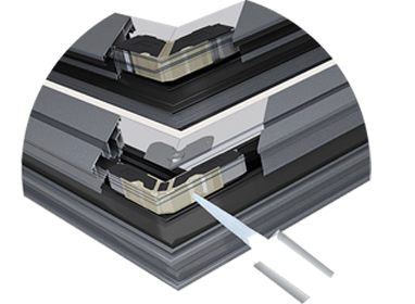 Corner Coding Sealing Structure