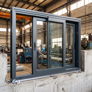Low-E Aluminum Frame Colonial Hung Windows