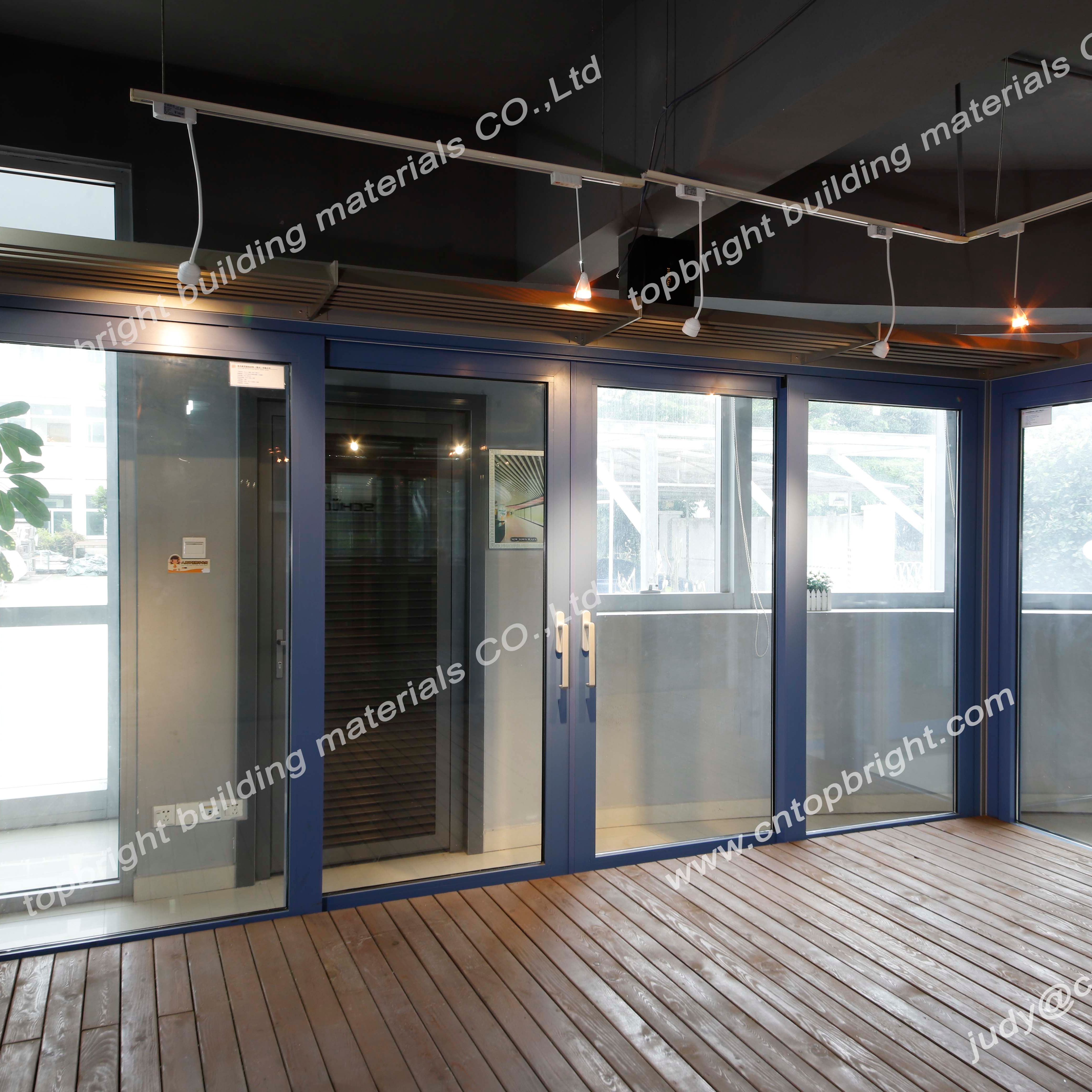 Schuco ASS 50 Lift And Slide Aluminum Doors Hurricane Resistance Sliding Door System