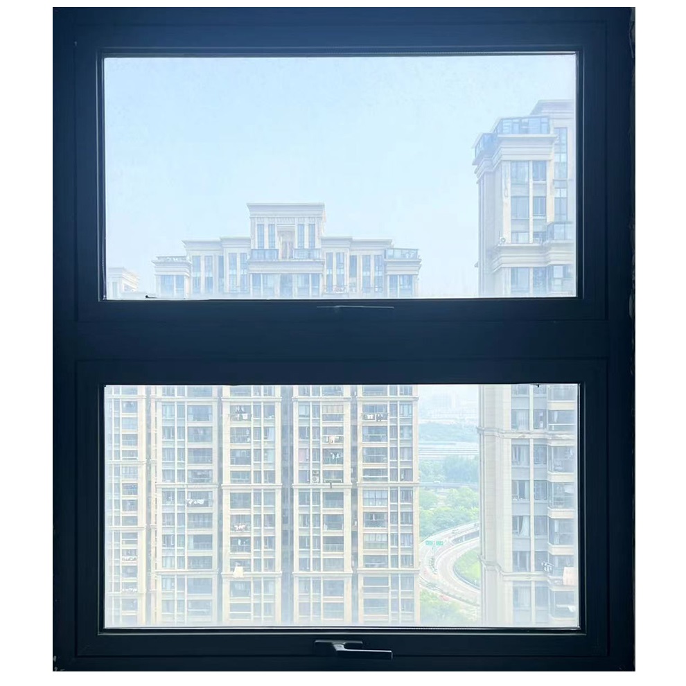 High Security Hurricane Impact windows Replacement Aluminum Resistant Horizontal Awning windows
