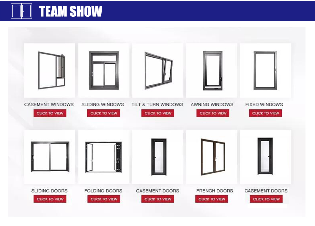 Hurricane Proof NFRC NOA AS2047 Standard Powder Coating Thermal Break Aluminium Sliding Door