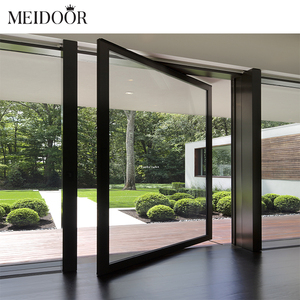 Commercial Grade Aluminium Glass Pivot Door
