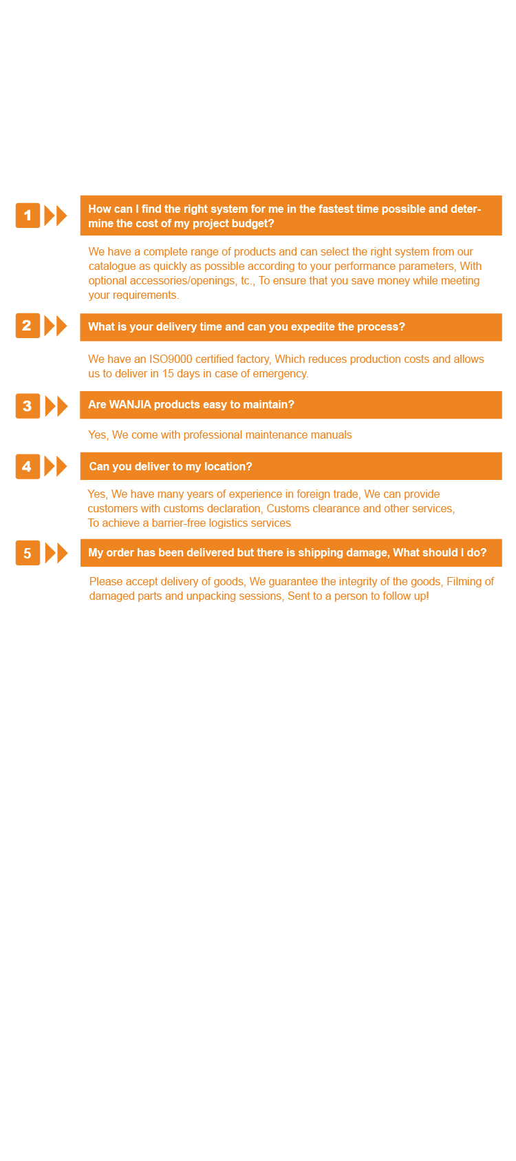 FAQ Overview