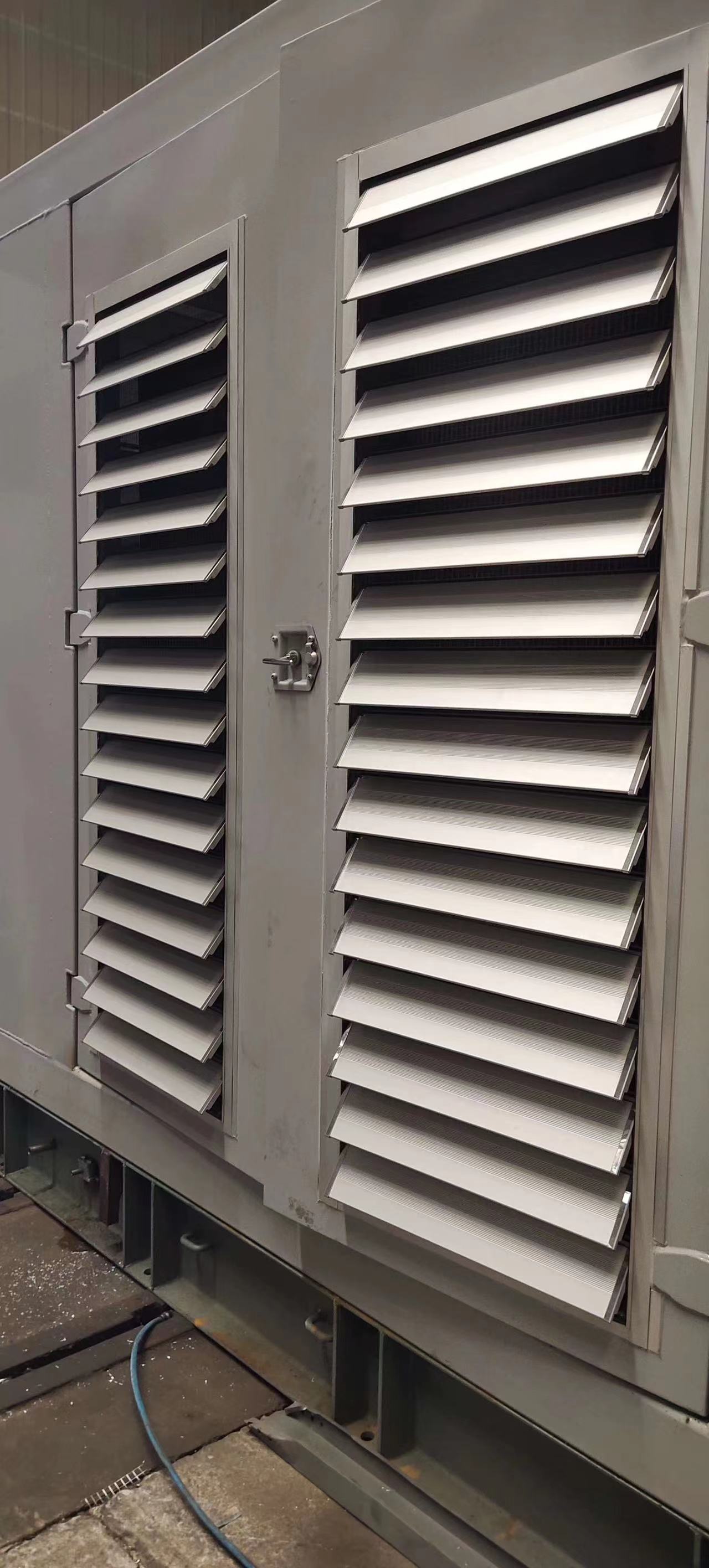 Automatic Aluminum Alloy Sunshade Ventilation Adjustable Window Louvre Electric Horizontal Sun Louver Window Fire Shutters