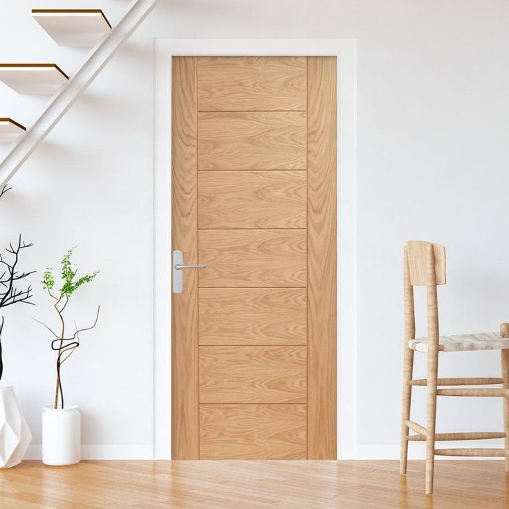 CBMmart Modern Interior Design Solid Wood Painted Door With Paint High Quality White Oak Door Veneer Indoor Wooden Door