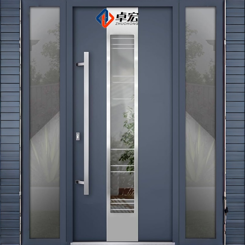 Exterior Entrance Stainless Steel Door 36 Inch Exterior Pivot Doors With Smart Lock