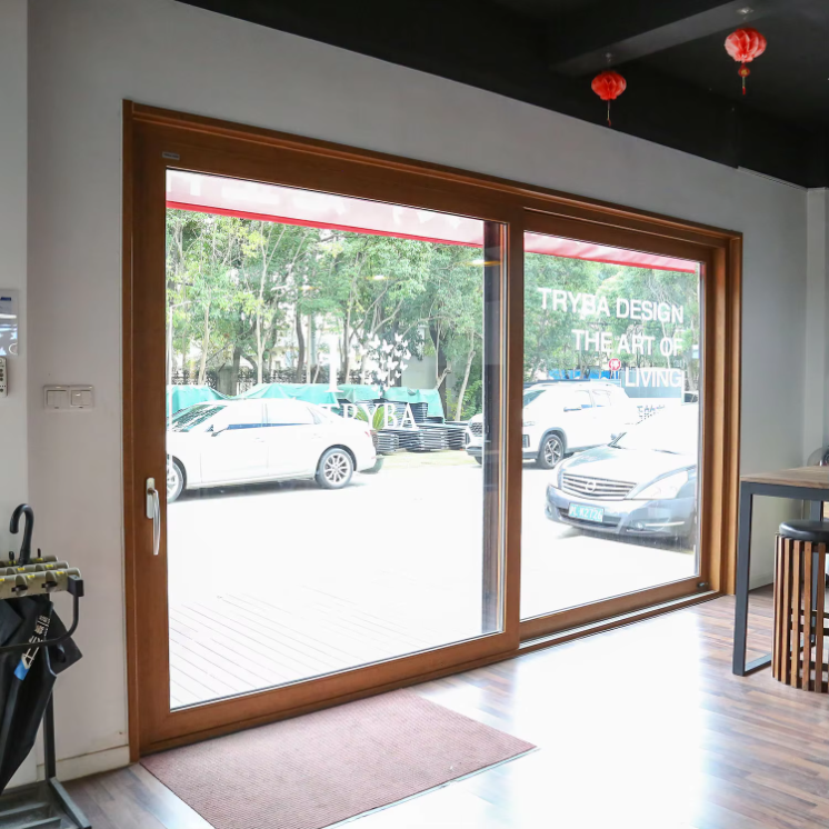 American Standard ROTO Hardware Double Large Glass Glazed PVC Doors and Windows UPVC Vinyl Lifting Sliding Doors for Villa