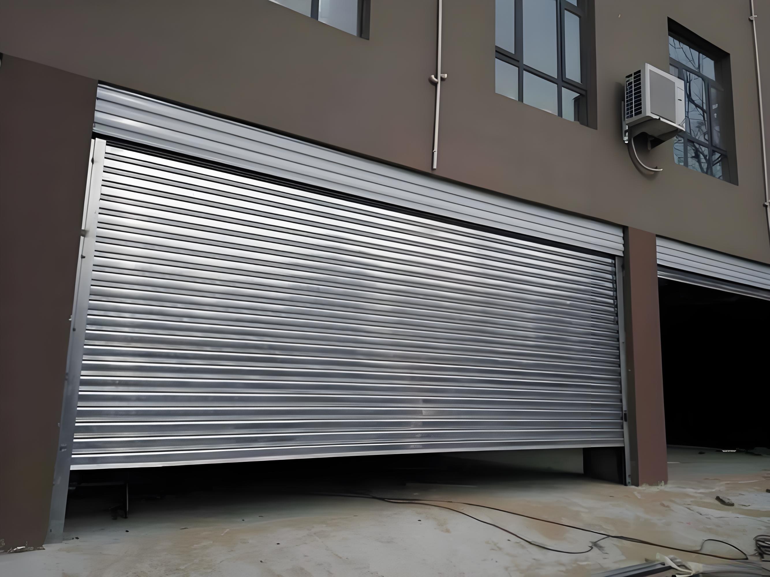 Automatic Security Aluminium Metal Industrial Design Hurricane Storm SoundProof Insulated Roller Shutters HUADUN Brand Door
