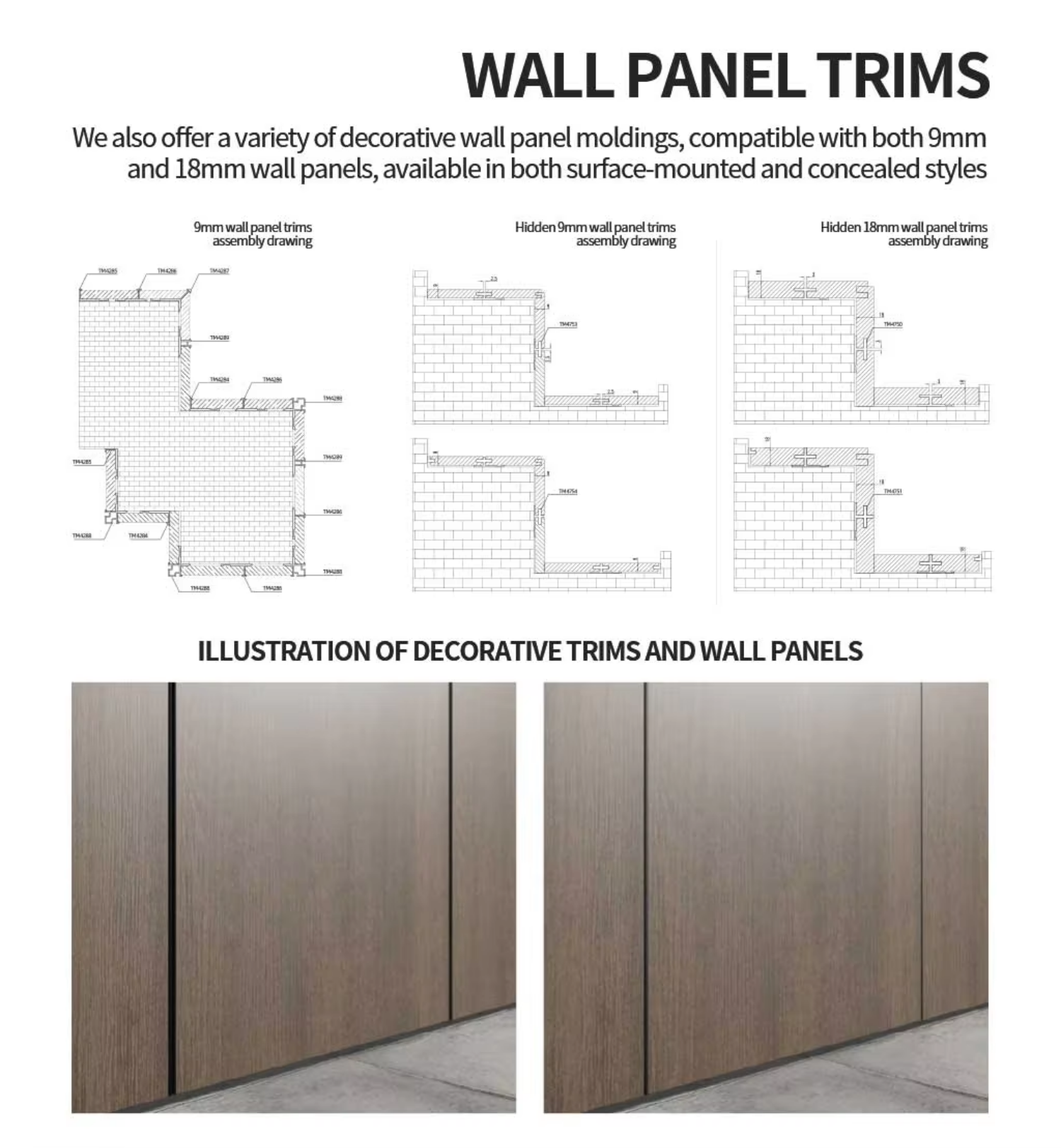 Residential Fireproof Moisture-proof MGO Door Slabs Latex & Art Coating Interior Aluminum Wood Hidden Invisible Door