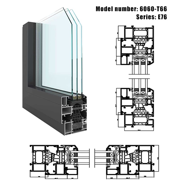 Professional Manufacturer's Modern Fire-resistant Aluminum Slim Profile Glass Slide Swing Door for Bathroom Living Room Bedroom