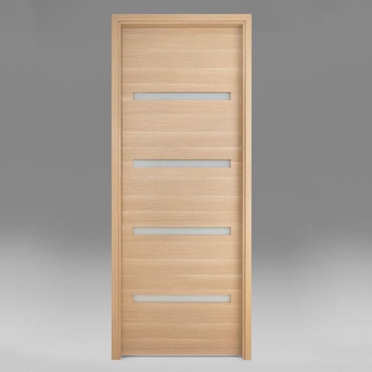 CBMmart Modern Interior Design Solid Wood Painted Door With Paint High Quality White Oak Door Veneer Indoor Wooden Door