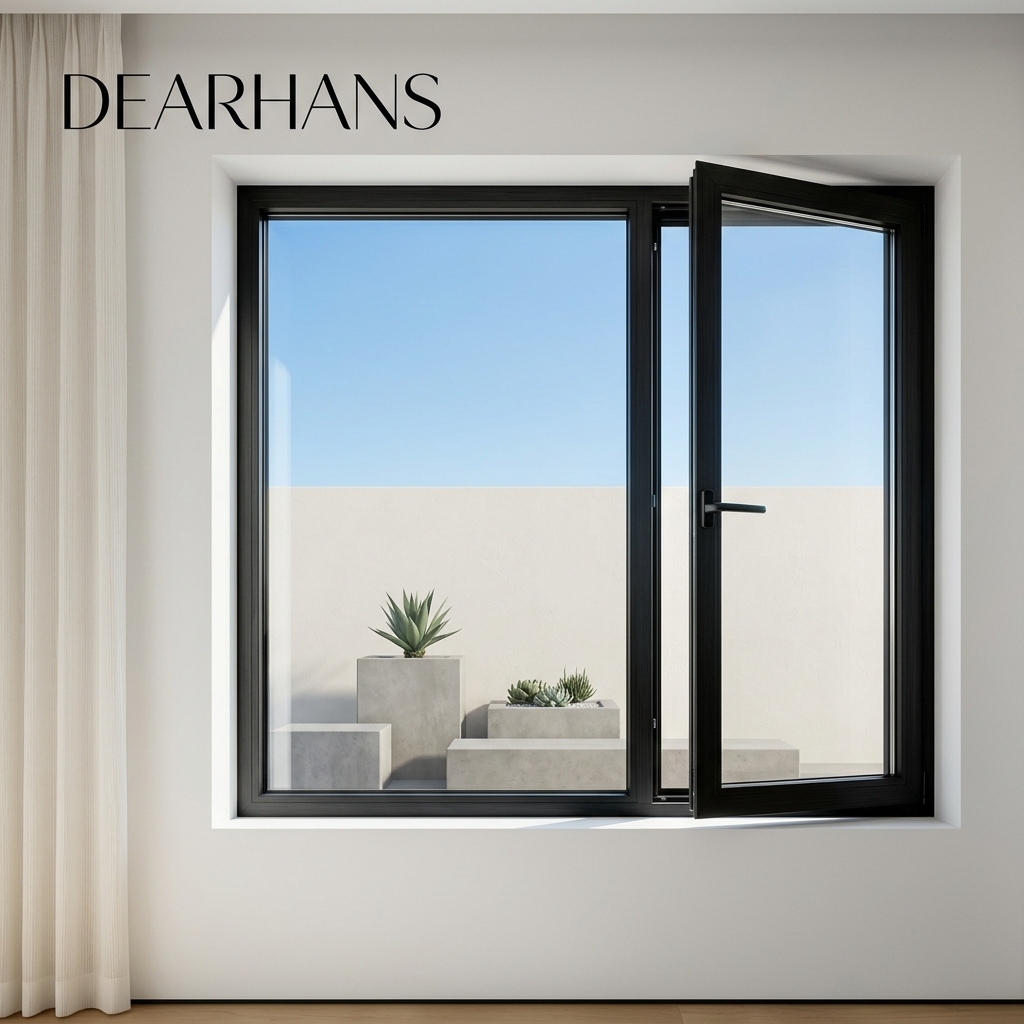 Custom Arch windows Double Glazed Soundproof Types Aluminium Profile Casement Aluminum Alloy Doors And windows For House