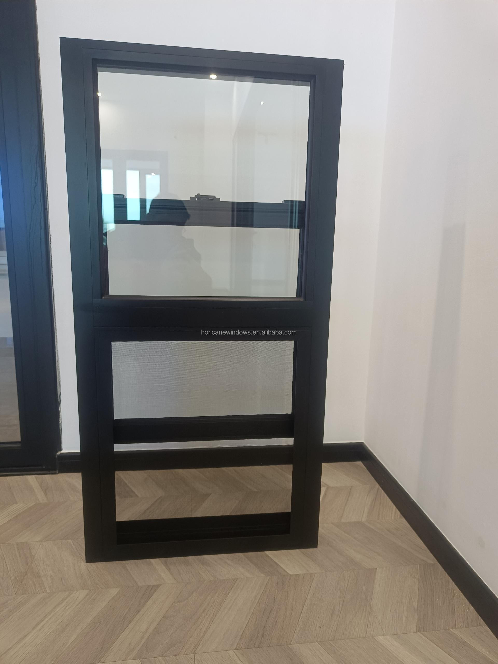 Florida Approved Miami Dade Hurricane Impact Glass Aluminium Sliding windows Screen Window