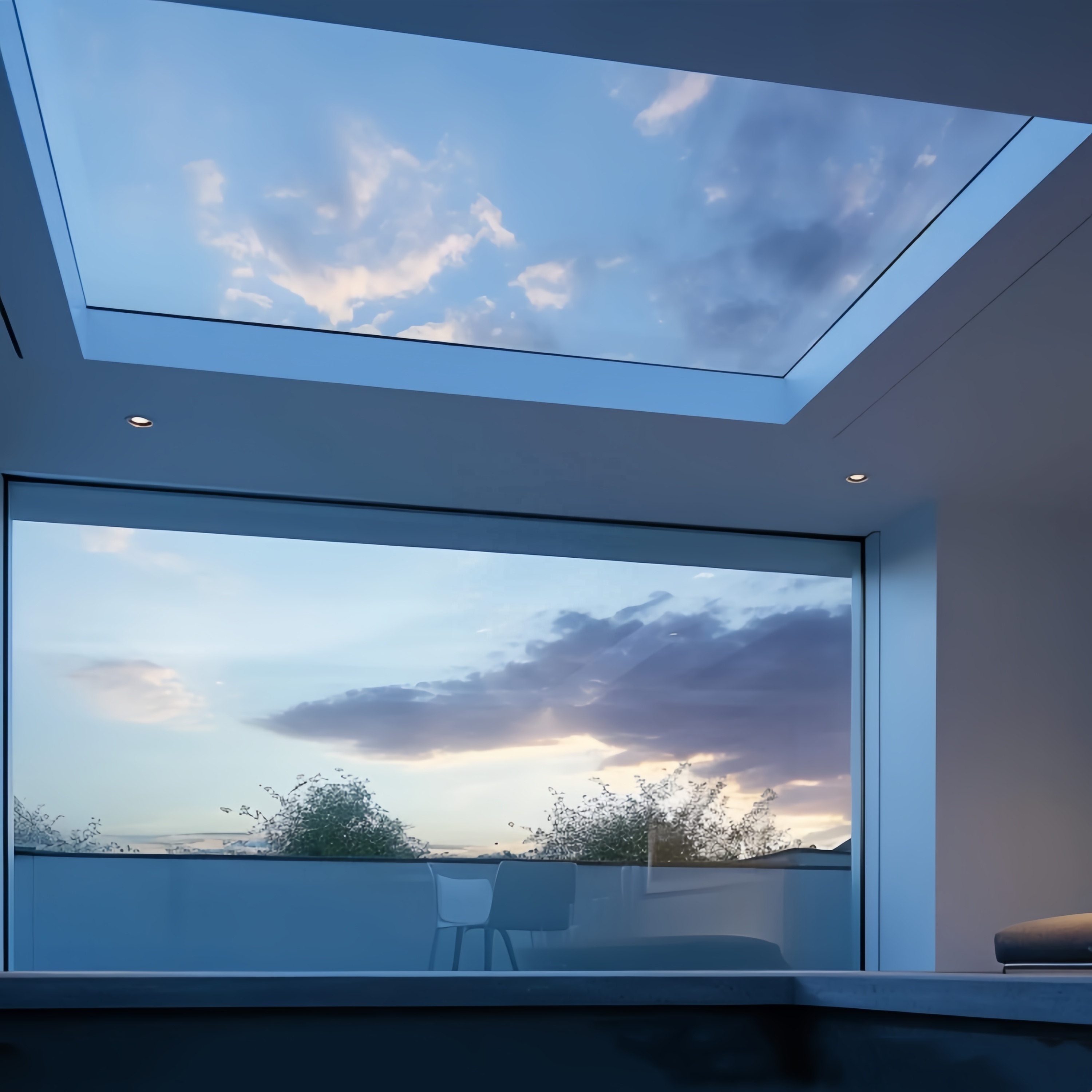 Customized Made in China Soundproof Roof Window Aluminum Hurricane Impact Dormer Window with Skylight/sloop Roof Window for Sale