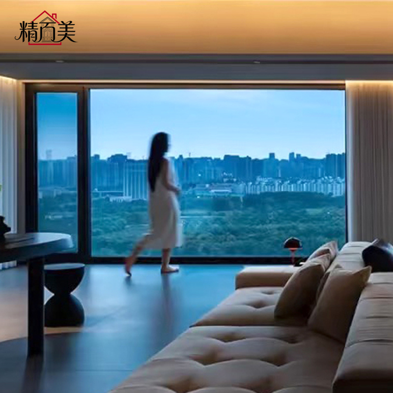 High Quality Personalized Folding Screen Aluminium Alloy Corrosion Resistant Side Pressure Sliding Window for Humid Coastal