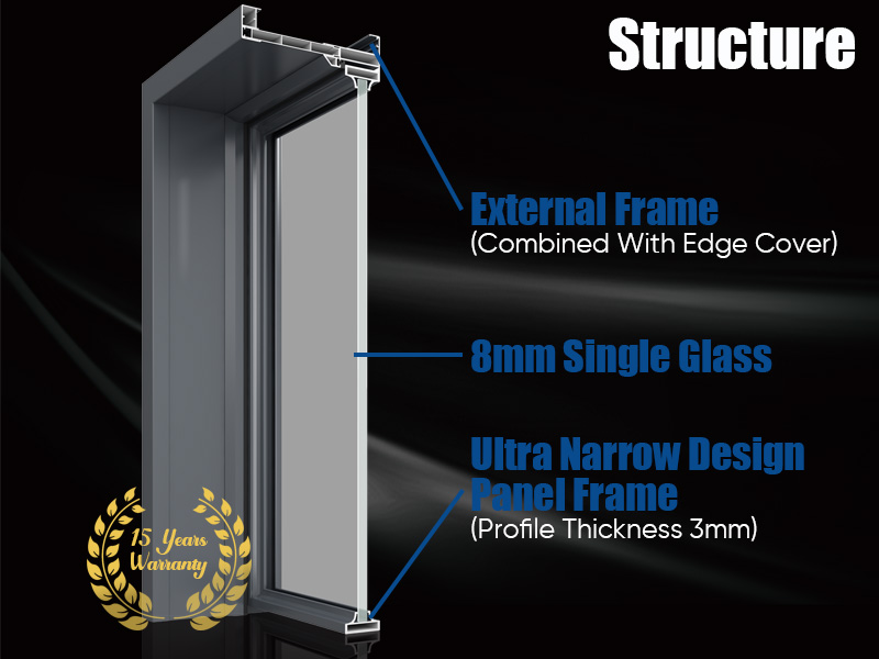 Aluminum Alloy Casement Door Profile