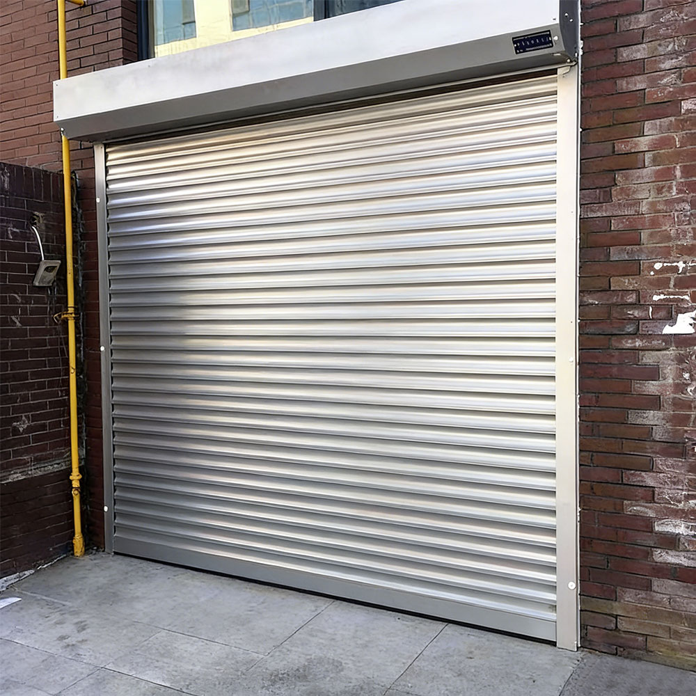 Aluminum Roll up Shutter Gate Remote Control Exterior Automatic Roller Shutter Door for Villas and Workshops