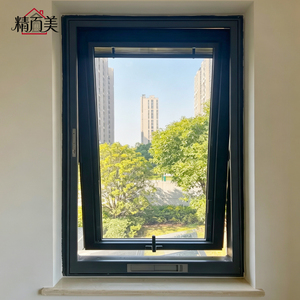 Airtight Sealing Upper Hung Glazed Window