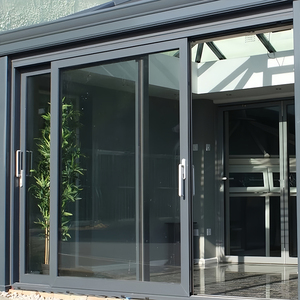 OUNA Modern Heavy Duty Aluminum Sliding Doors