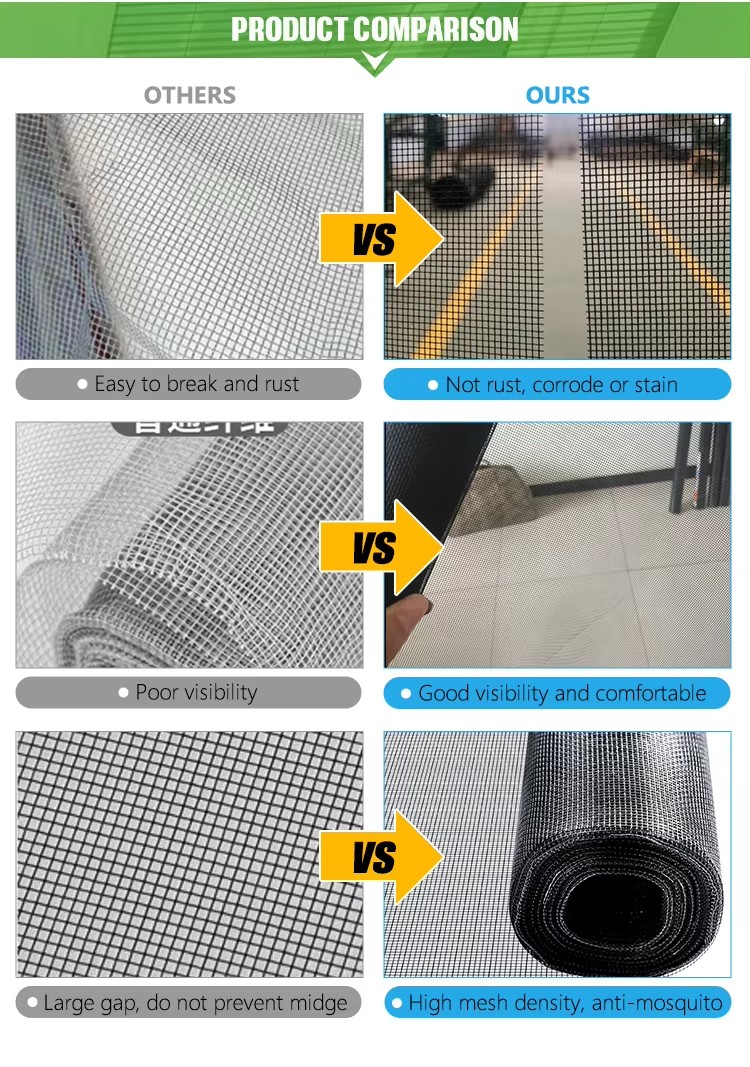 Diy Custom Size Retractable Pleated Insect Screen Door Fiberglass Mesh Door System Anti Mosquito Aluminum Roller Screen Door
