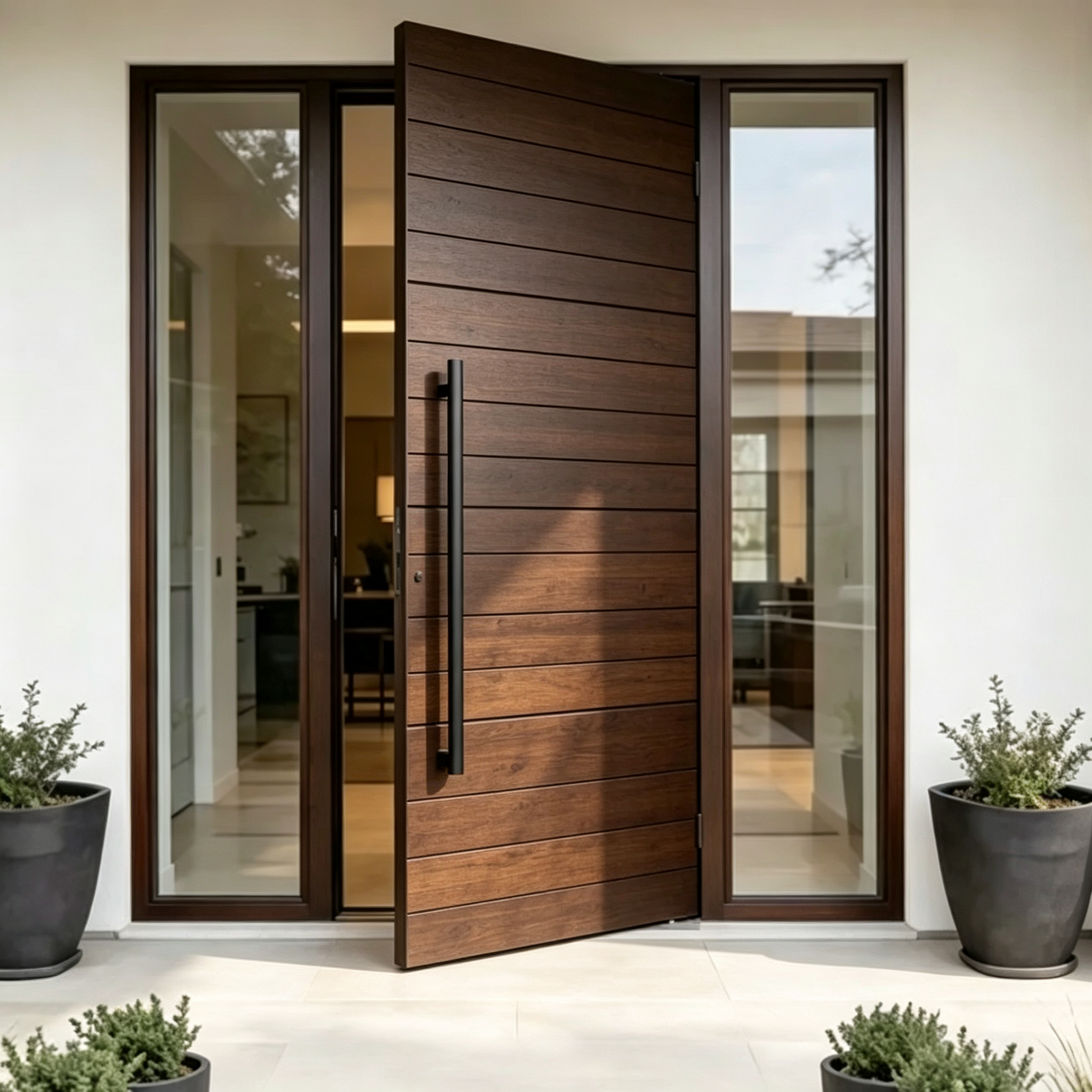Thermally Broken Black Framed Steel Look Aluminum Glass French Door Crittall Style Heritage Doors