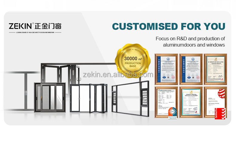 ZEKIN Aluminum Casement Window