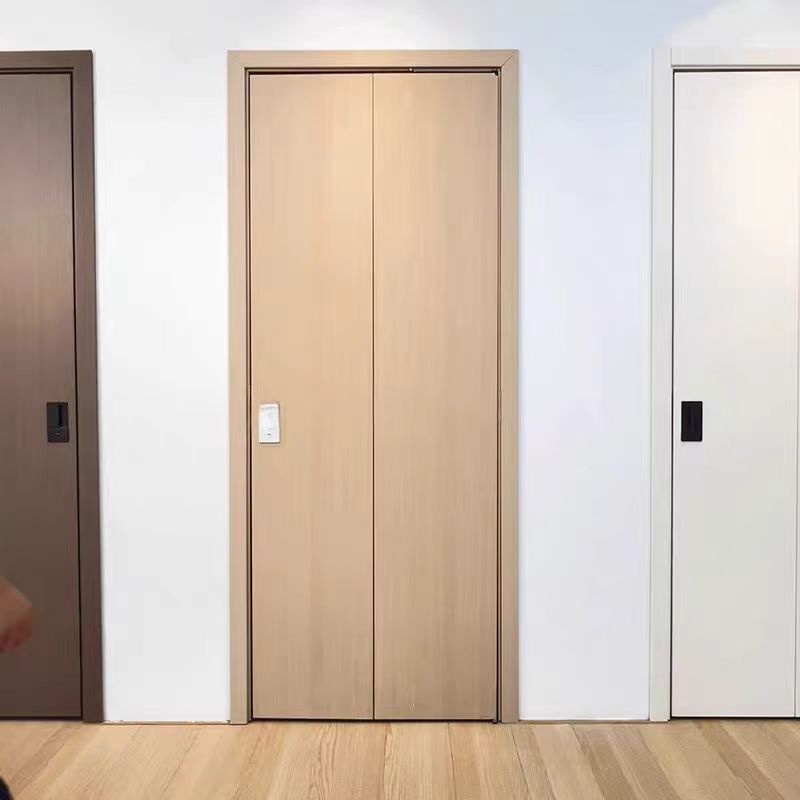 BESLON Luxury WPC Bi-Fold Door Waterproof Minimalist Design For Bathroom Bedroom &amp; Kitchen In UAE Villa &amp; Hotel