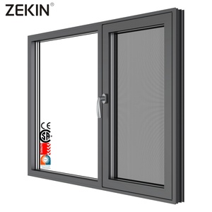 ZEKIN Thermal Break Aluminium Glass Casement Windows
