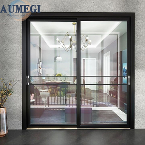 Aumegi Best Price Alu Sliding Glass Doors