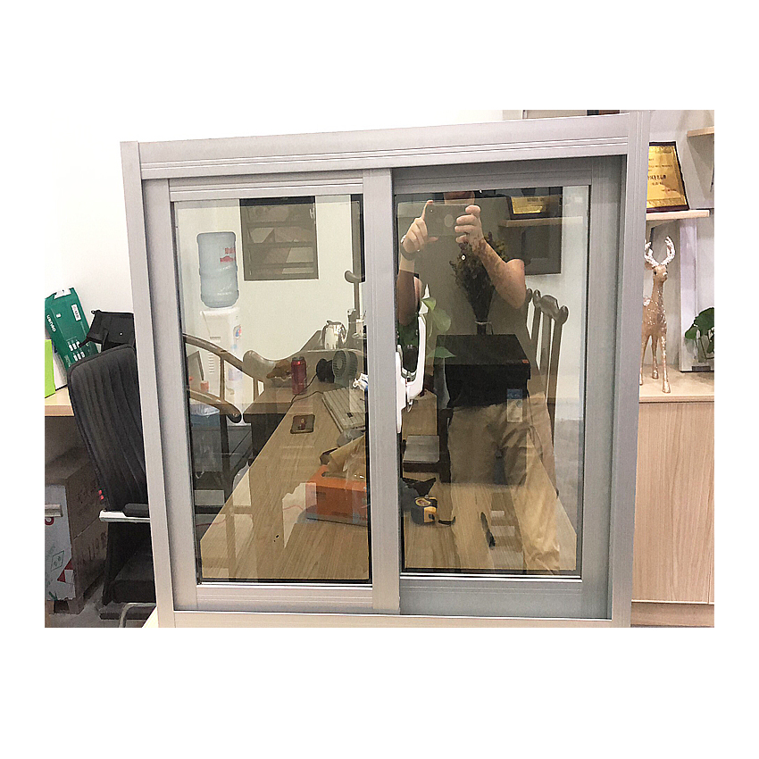 Cheap Price Aluminum Double Glazed Sliding Windows