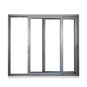 Custom Double Glazed Sliding Aluminium Doors Windows Dubai