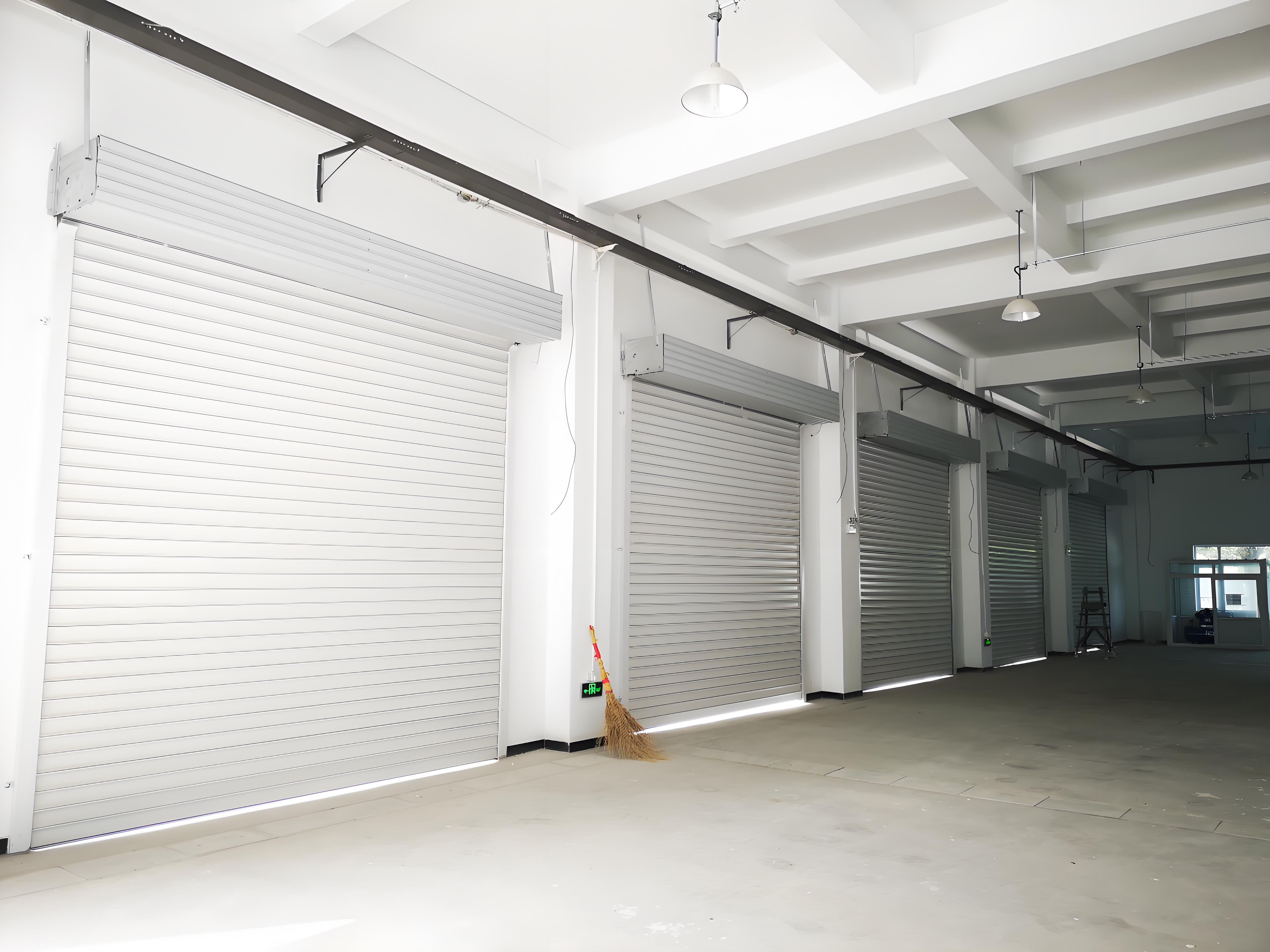 Automatic Security Aluminium Metal Industrial Design Hurricane Storm SoundProof Insulated Roller Shutters HUADUN Brand Door