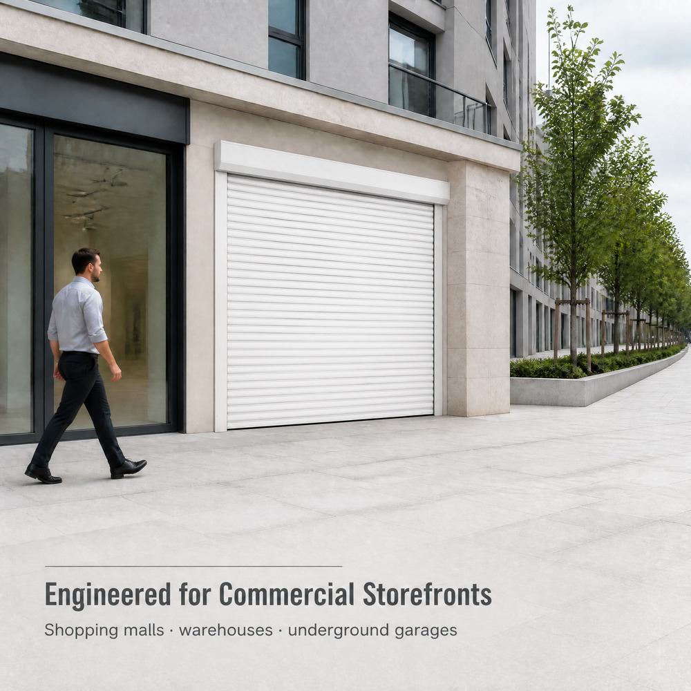 Aluminum Alloy Roller Shutter Door Electric Security Design For Warehouse Villa Shop Hotel Custom Size Wholesale