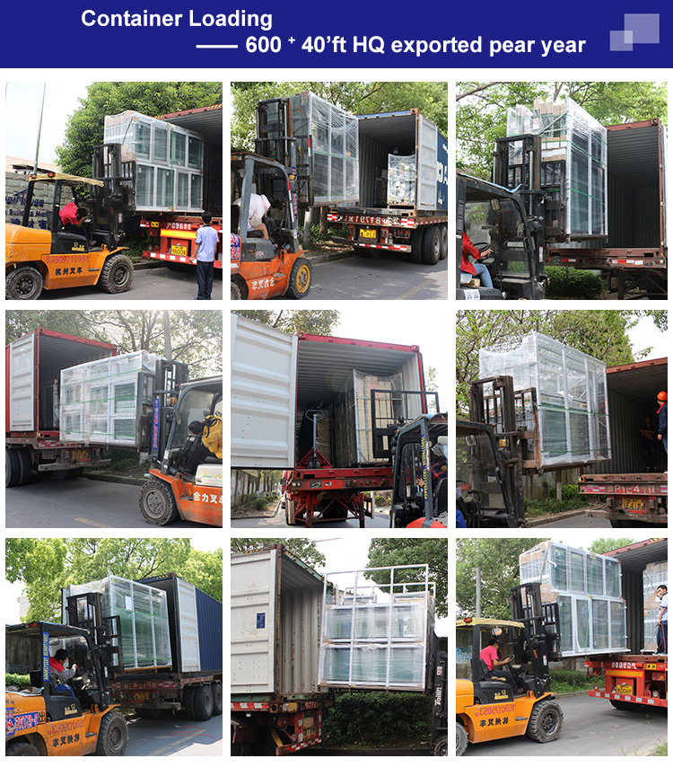 superhouse Cheap Aluminum windows Passive House Energy Rating Super Strength Steel Aluminium clear Glass Crank Awning Window