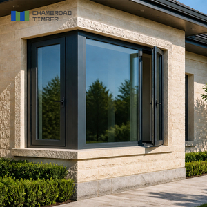 CHAMBROAD Passive House Aluminum Clad Wood Windows Tilt and Slide
