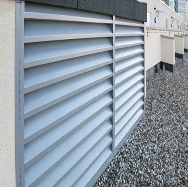 Modern Aluminum Alloy Louver Window With Automatic/Manual Ventilation Shutters And Outdoor Use