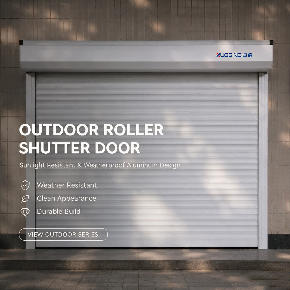 Perforated Aluminum Rolling Shutter 77mm Lighting Ventilation Storefront Display Garage Door Window for Shop