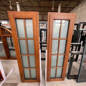 Modern Design Premium Exterior Aluminum & Interior Wood Window Aluminum windows In China