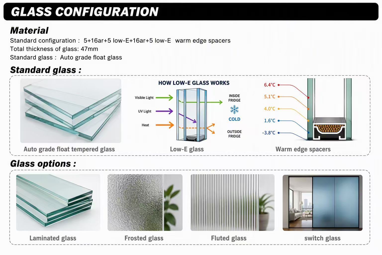 Energy Saving Aluminum Clad Wood Casement Window Outward Opening Home Replacement Window