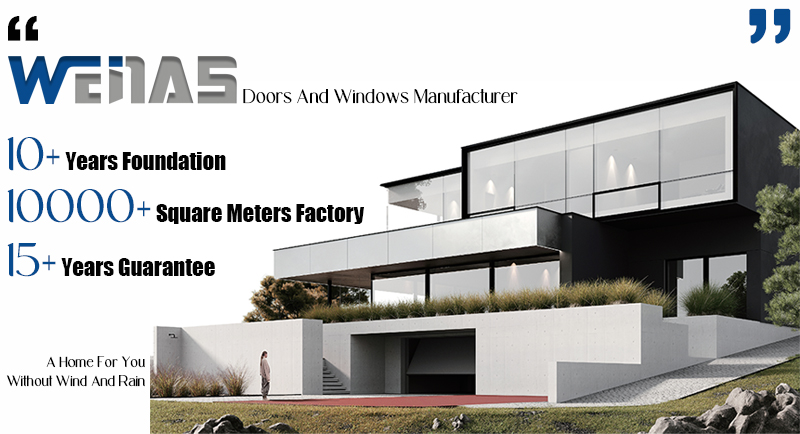 New Design Minimalist Ultra Narrow Slim Aluminum Frame Bathroom Kitchen Back Door Aluminum Alloy Casement Door
