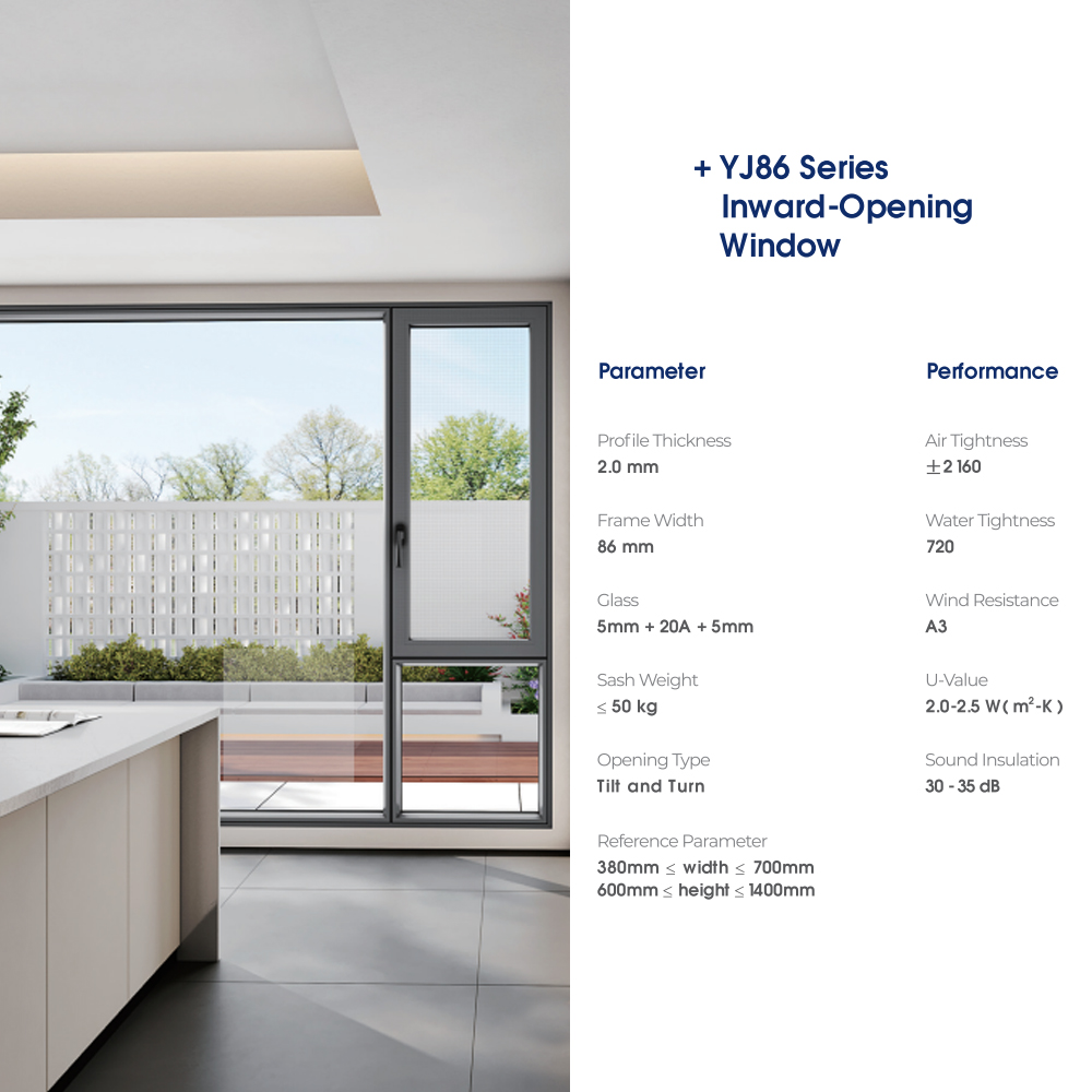 Modern Sliding Colonial Window Designs Single and Double Hung with Glass Grill-Economical Sash Standard