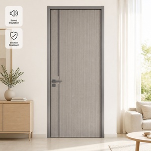 Direct Manufacturer Aluminum Clad Wood Doors Solid Core Panel